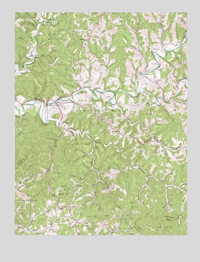 Smithville, WV USGS Topographic Map