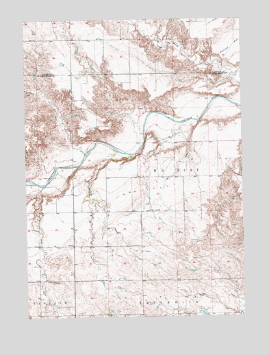 Smithwick NW, SD USGS Topographic Map