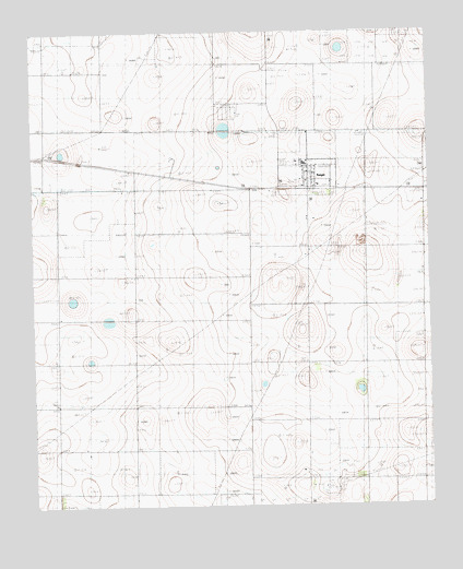 Smyer, TX USGS Topographic Map