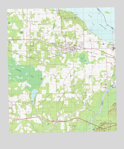 Sneads, FL USGS Topographic Map