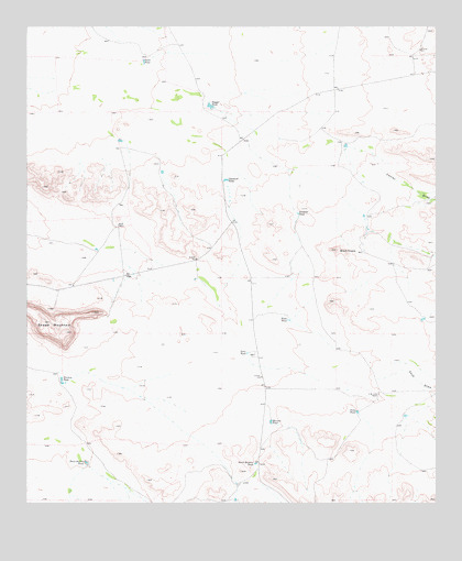 Sneed Mountain, TX USGS Topographic Map