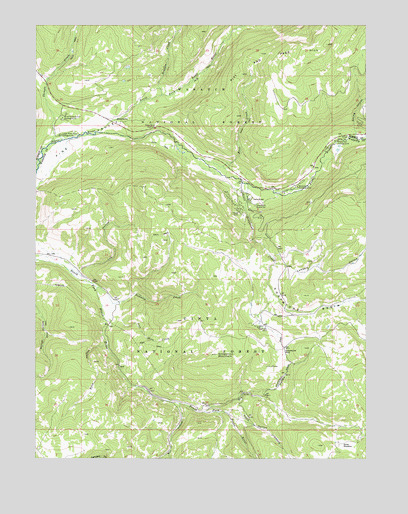 Soapstone Basin, UT USGS Topographic Map