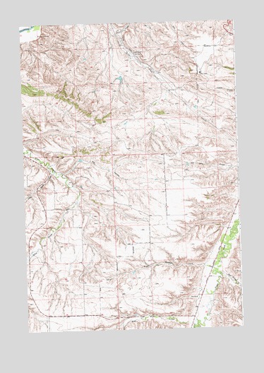 Soda Springs NW, MT USGS Topographic Map