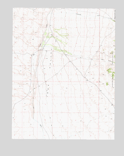Black Spring NW, NV USGS Topographic Map