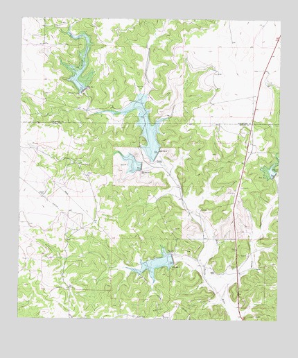 Sonora NW, TX USGS Topographic Map