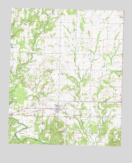 Soper, OK USGS Topographic Map