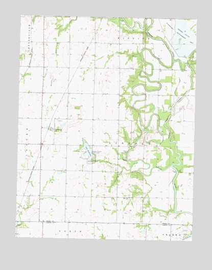South Mound, KS USGS Topographic Map