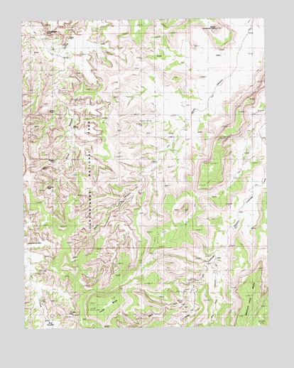 South Six-shooter Peak, UT USGS Topographic Map