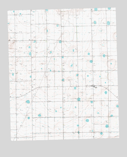 Spade, TX USGS Topographic Map