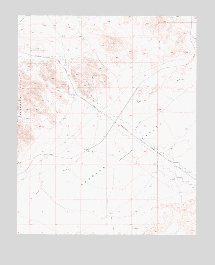 Spangler Hills East, CA USGS Topographic Map
