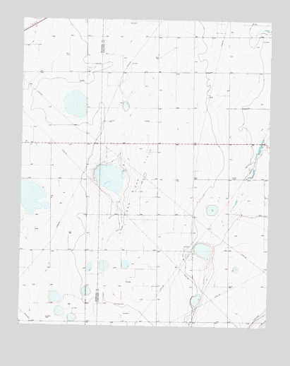 Spearman NE, TX USGS Topographic Map
