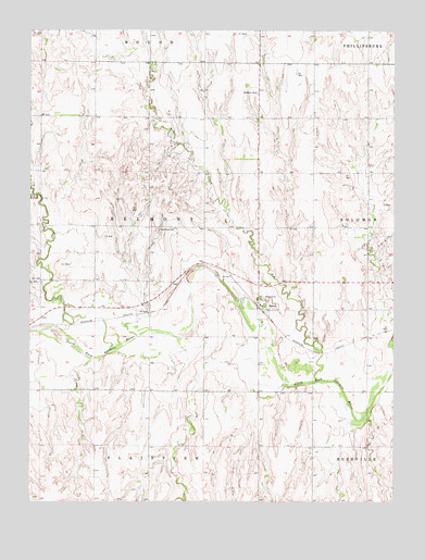 Speed, KS USGS Topographic Map