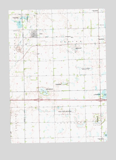 Spencer, SD USGS Topographic Map