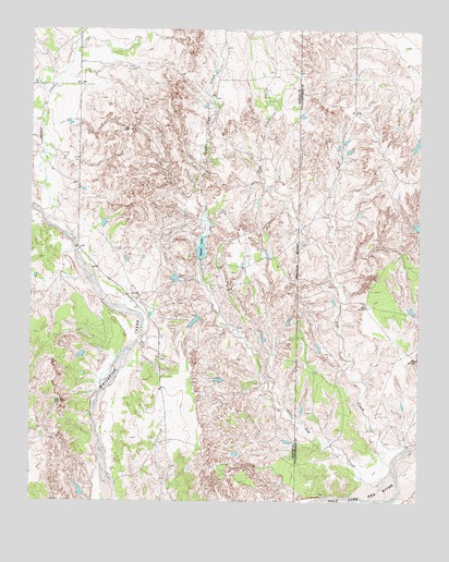 Spencer Lake, TX USGS Topographic Map