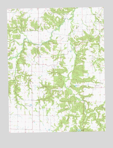 Spencerburg, MO USGS Topographic Map