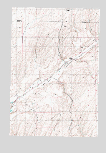 Sperry, WA USGS Topographic Map