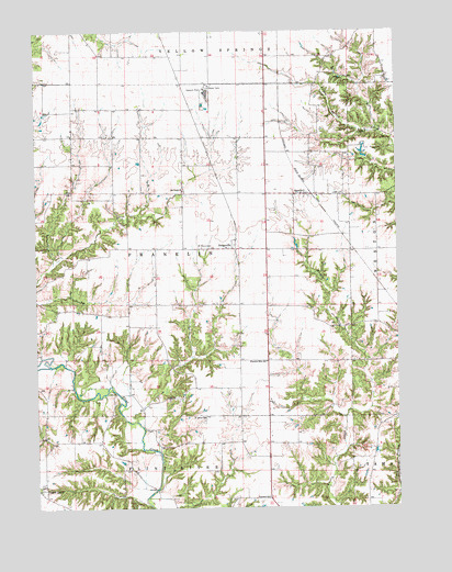 Sperry, IA USGS Topographic Map