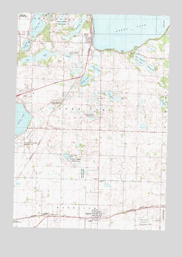 Spicer, MN USGS Topographic Map