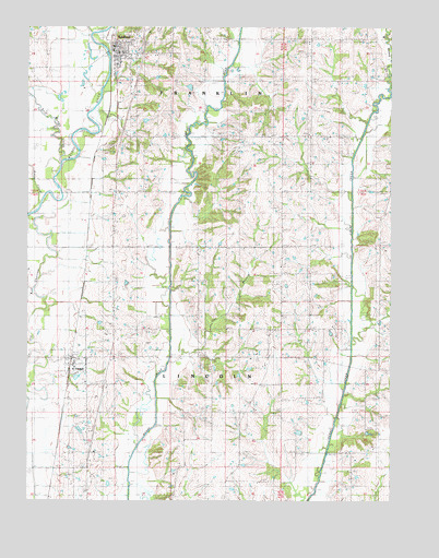 Spickard, MO USGS Topographic Map