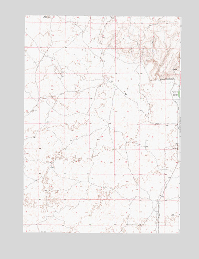Split Butte, ID USGS Topographic Map