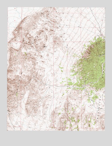 Split Mountain, NV USGS Topographic Map