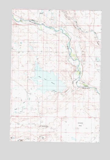 Split Rock Junction, MT USGS Topographic Map