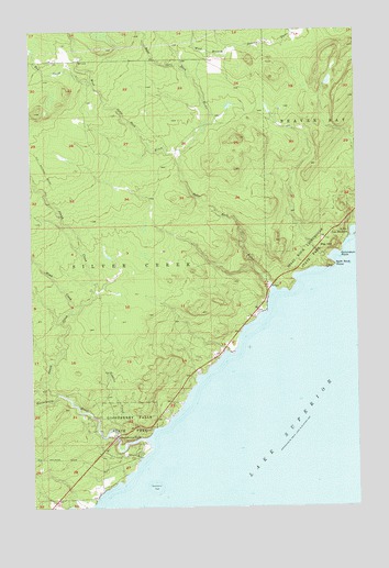 Split Rock Point, MN USGS Topographic Map