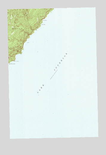 Split Rock Point NE, MN USGS Topographic Map