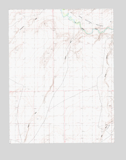 Spring Canyon, UT USGS Topographic Map