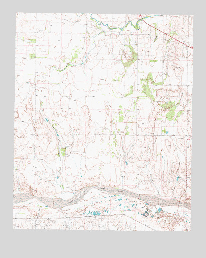Spring Creek, TX USGS Topographic Map