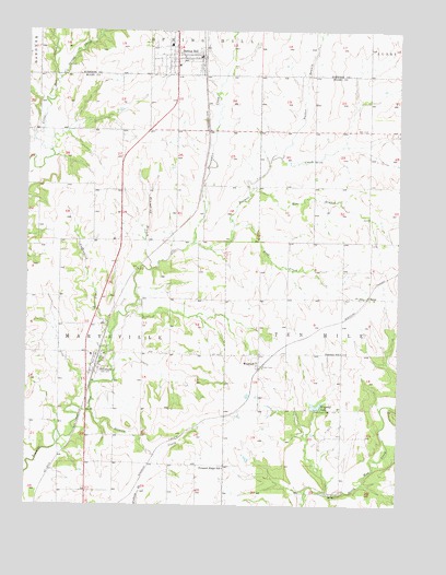 Spring Hill, KS USGS Topographic Map