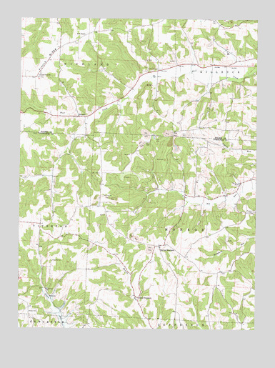 Spring Mountain, OH USGS Topographic Map