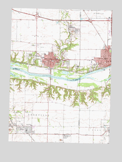 Spring Valley, IL USGS Topographic Map