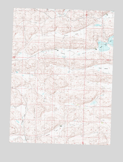 Spring Valley, NE USGS Topographic Map