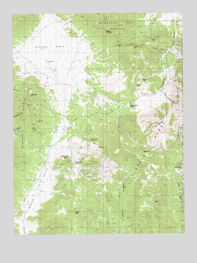 Spring Valley Summit, NV USGS Topographic Map