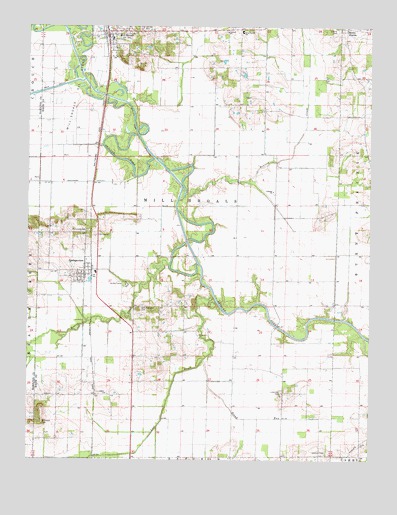 Springerton, IL USGS Topographic Map