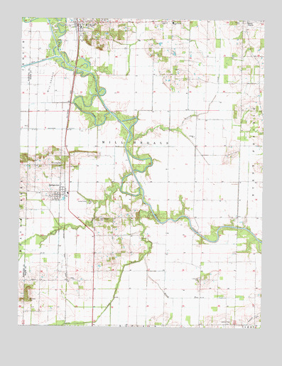 Springerton, IL USGS Topographic Map