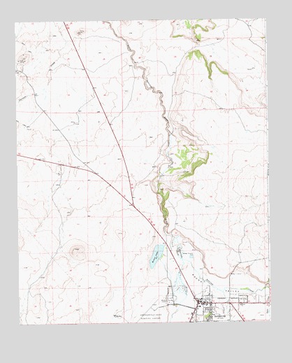 Springerville, AZ USGS Topographic Map