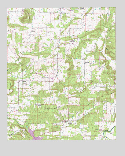 Springfield, AR USGS Topographic Map