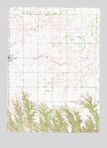 Springview, NE USGS Topographic Map