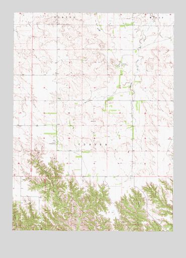 Springview SE, NE USGS Topographic Map