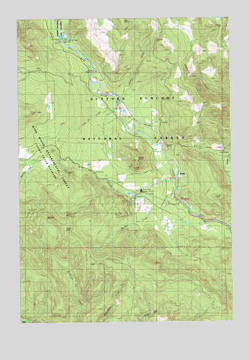 Stabler, WA USGS Topographic Map