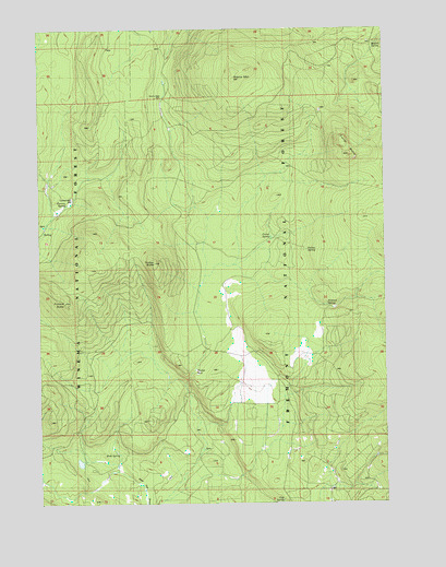 Stams Mountain, OR USGS Topographic Map