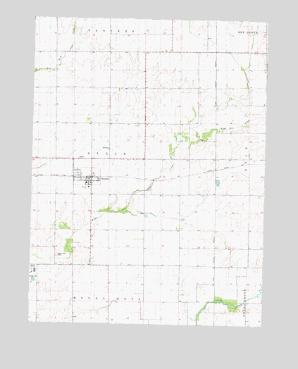 Stanford, IL USGS Topographic Map