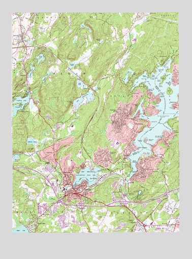 Stanhope, NJ USGS Topographic Map