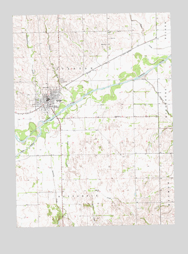 Stanton, NE USGS Topographic Map