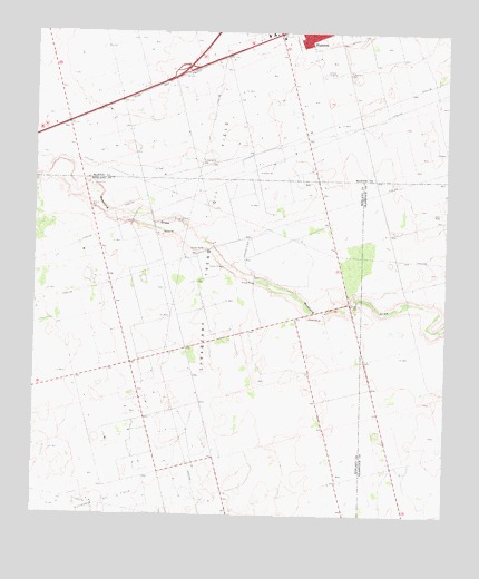 Stanton SE, TX USGS Topographic Map