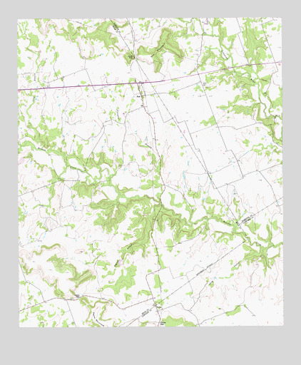 Star, TX USGS Topographic Map