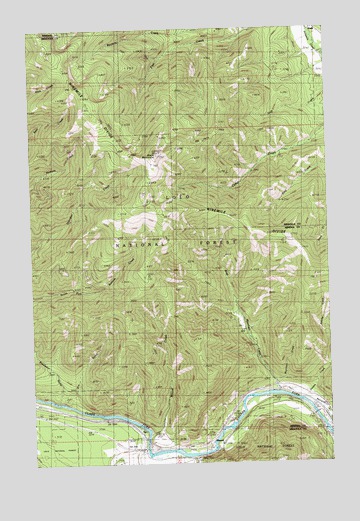 Stark South, MT USGS Topographic Map