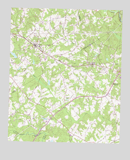 Statham, GA USGS Topographic Map